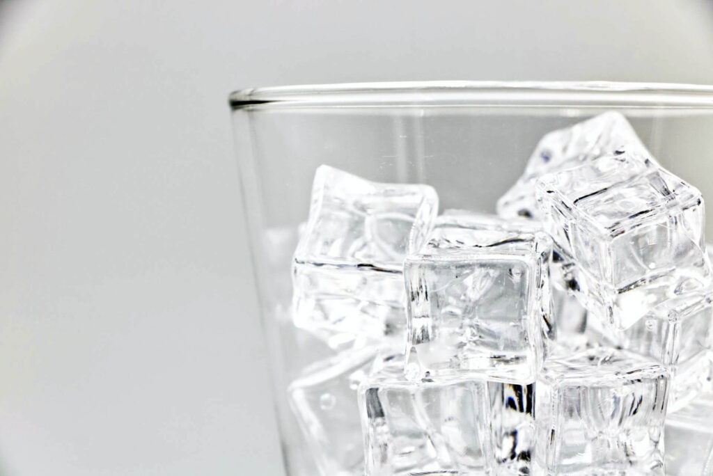 lód w pielęgnacji ciała